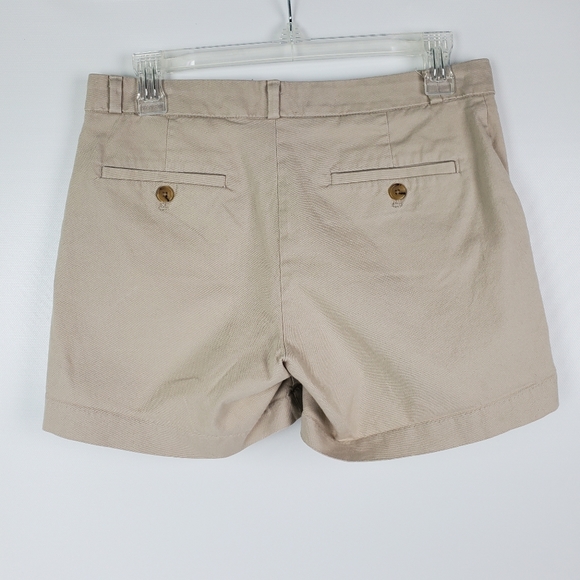 Banana Republic Cotton Khaki Shorts Slight Stretch - Picture 3 of 7